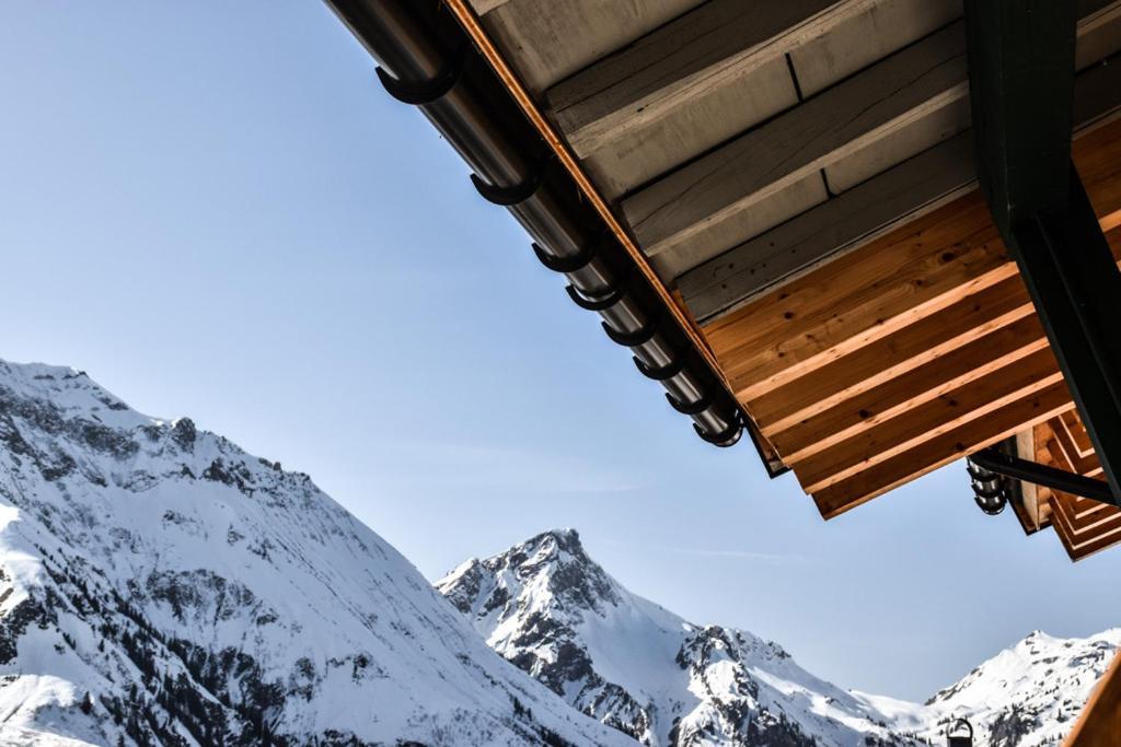 Ferienwohnung Haus Alpenblick Schröcken Exterior foto