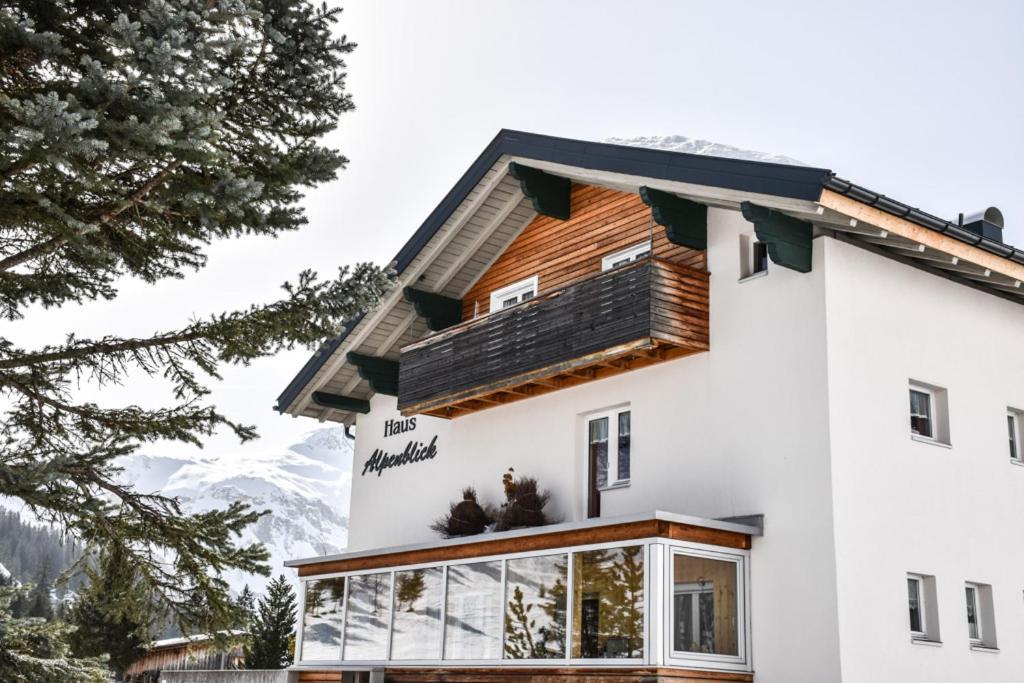 Ferienwohnung Haus Alpenblick Schröcken Exterior foto