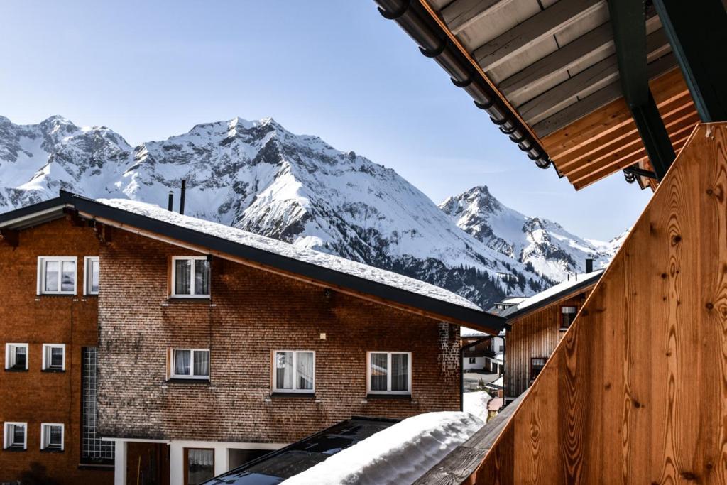 Ferienwohnung Haus Alpenblick Schröcken Exterior foto