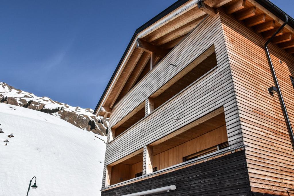 Ferienwohnung Haus Alpenblick Schröcken Exterior foto