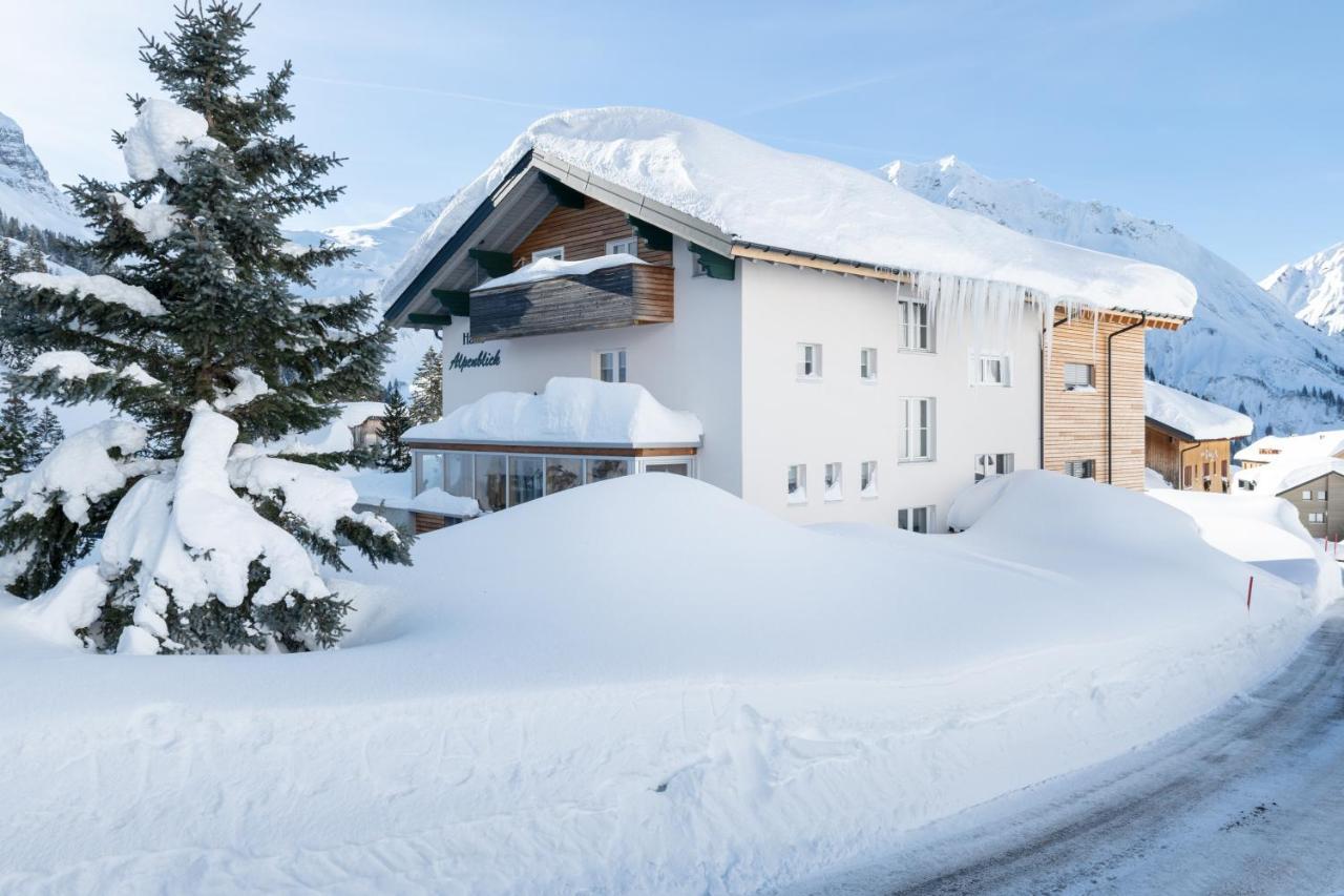 Ferienwohnung Haus Alpenblick Schröcken Exterior foto